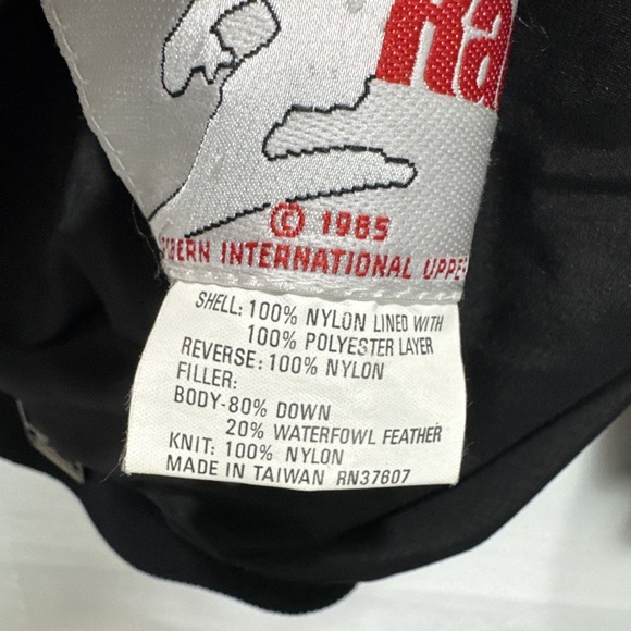 VTG Robern Downhill Racer Coat 1985 SZ XL Red/ Blue Puffer Ski Jacket Reversible - Picture 9 of 12